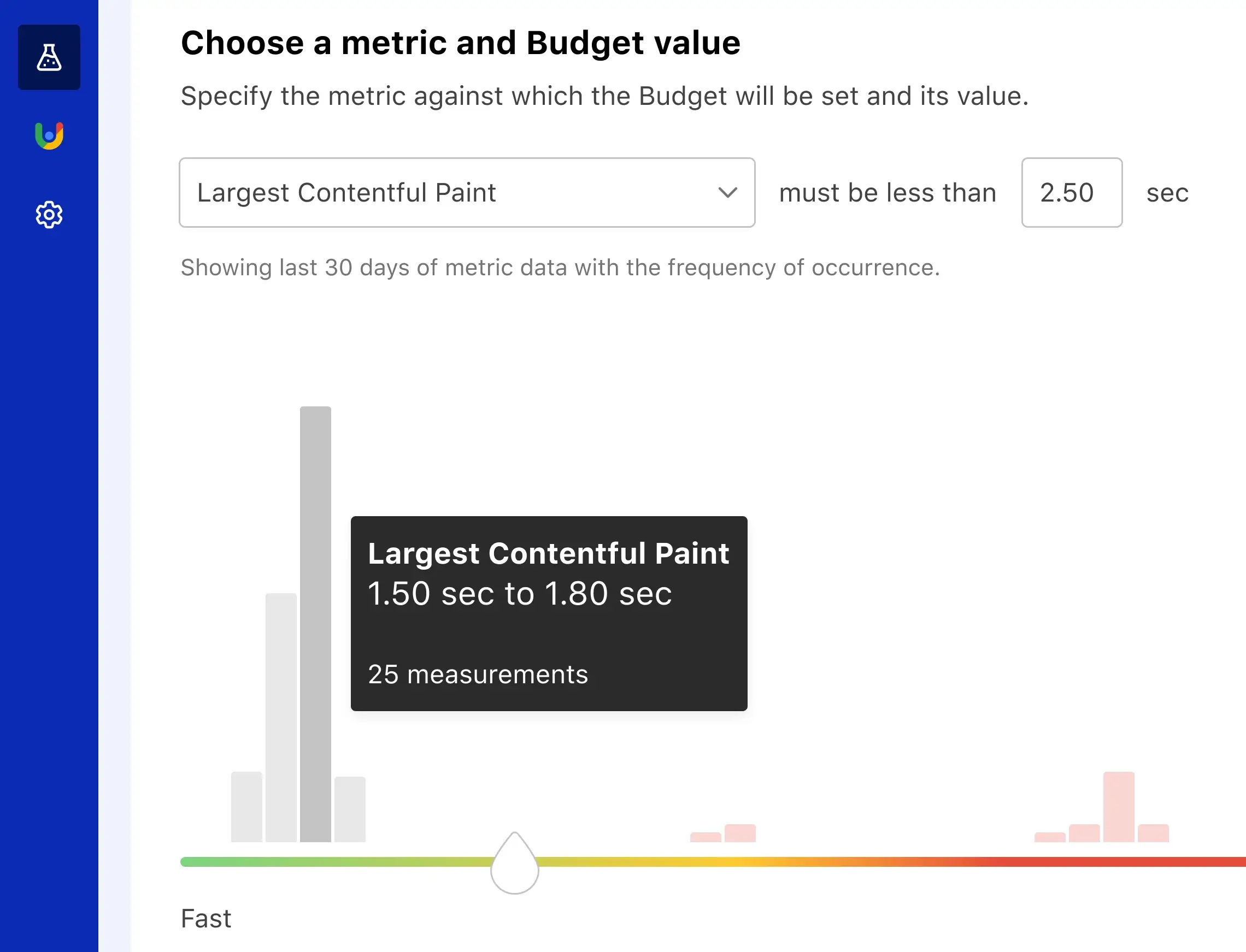 Get metric recommendations